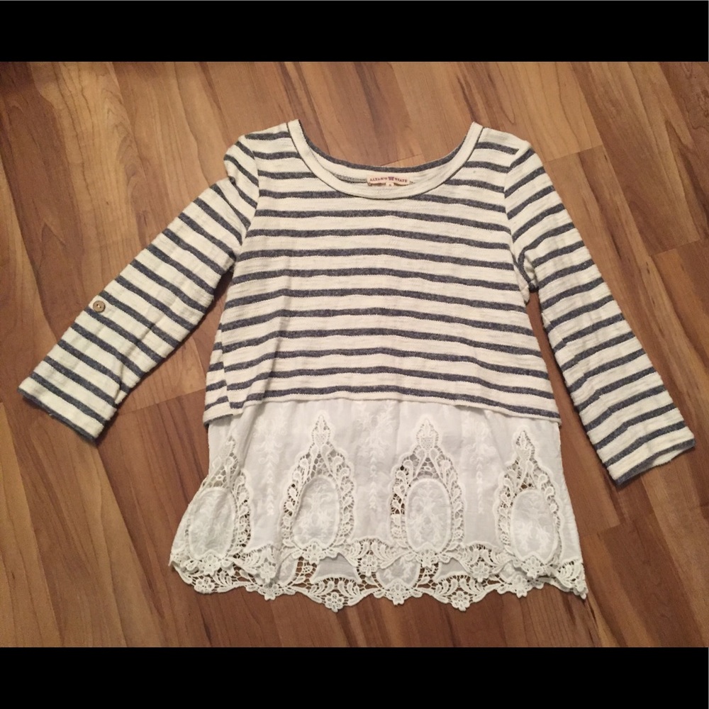 Altar’d State Sweater with embroidery, size small